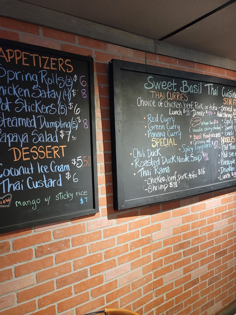 Sweet Basil Thai Cuisine Menu-10