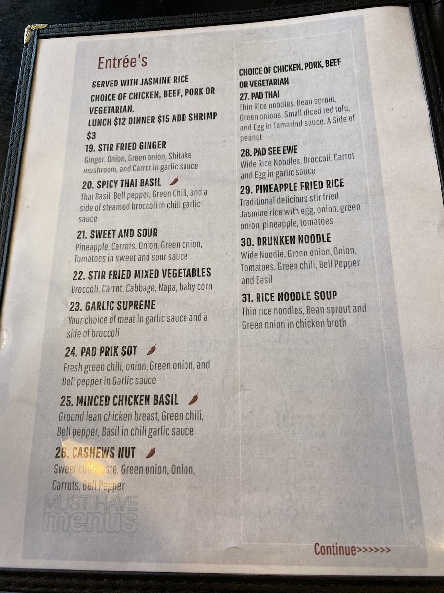 Sweet Basil Thai Cuisine Menu-3