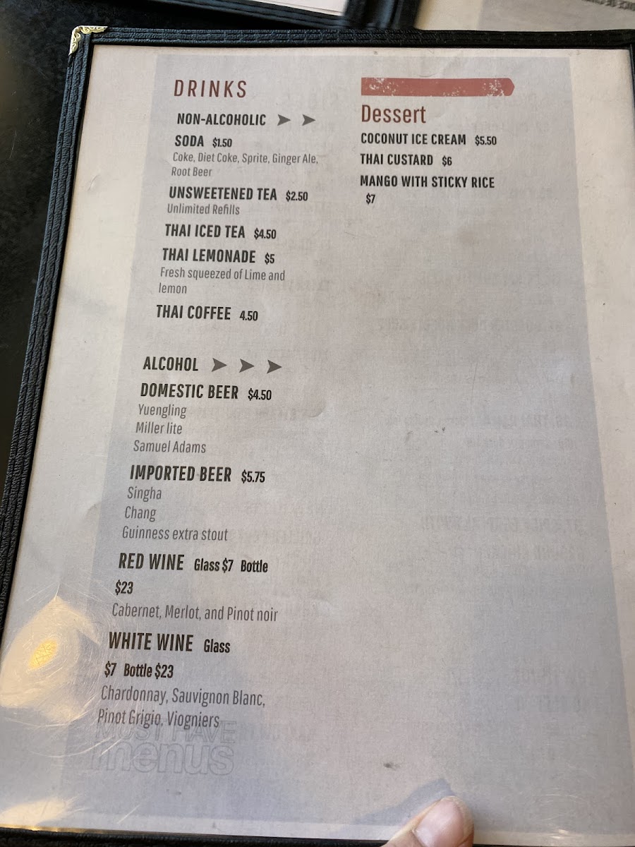 Sweet Basil Thai Cuisine Menu-4