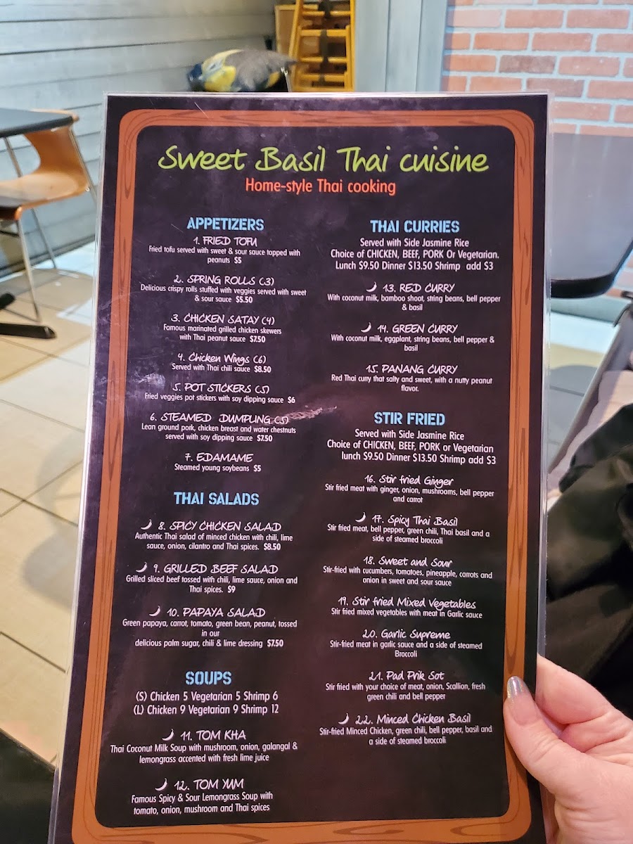Sweet Basil Thai Cuisine Menu-6